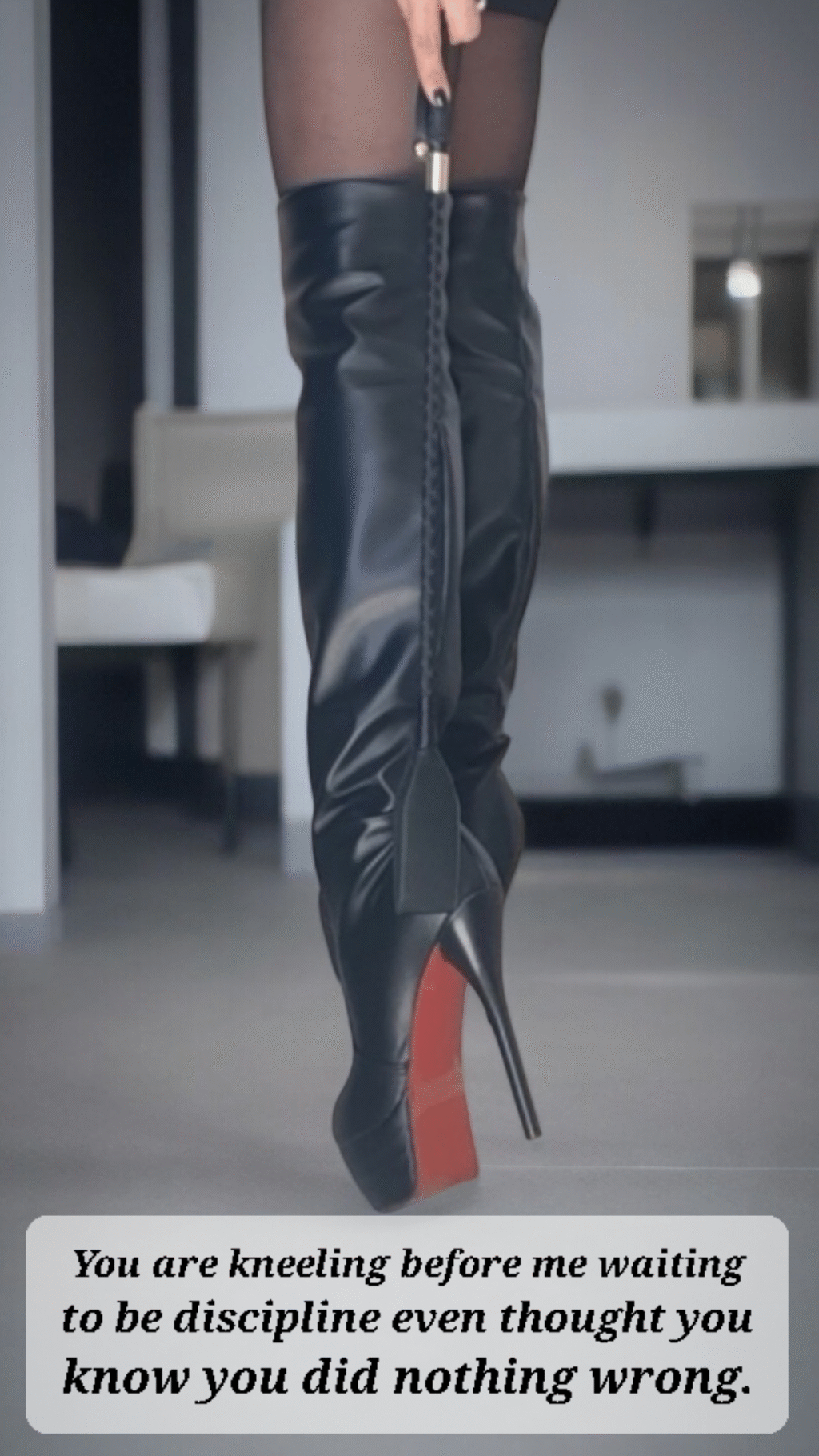 worship goddess selene's boots